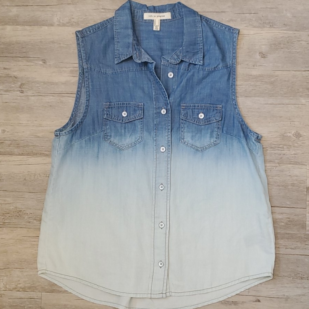 Life in Progress Denim Shirt